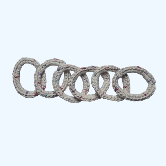 Ferret and Cat Toys, Round Ring Toys, Gray and Pink, Gift for Ferrets or Cats - Picture 3 of 6